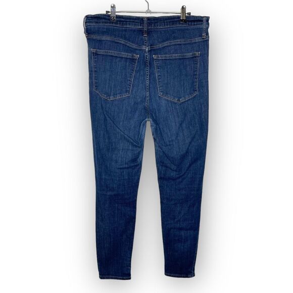 J. Crew 9" Mid Rise Medium Wash Denim Skinny Jeans Women’s Size 32 - Picture 2 of 9